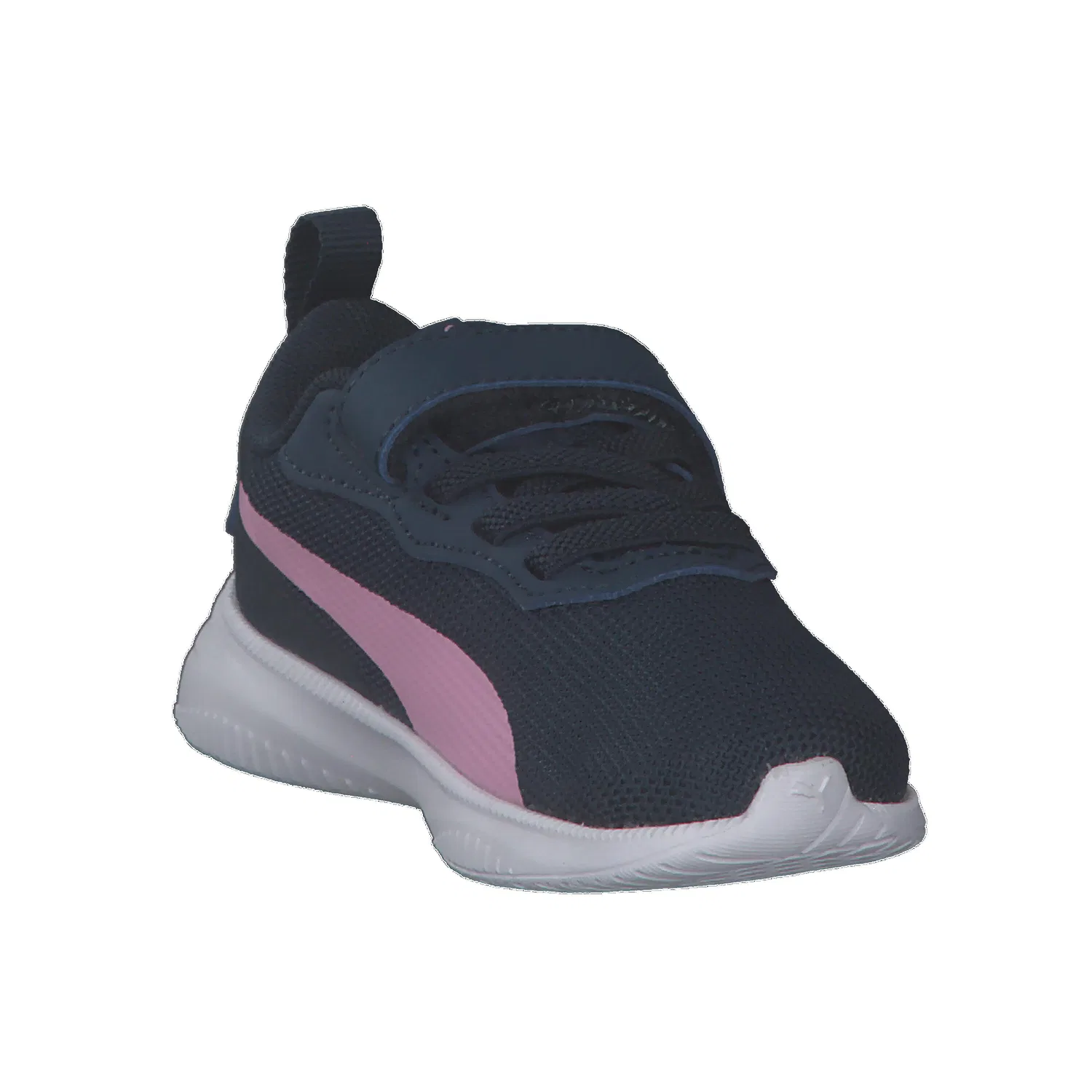 Детские кроссовки с гибкой подошвой Flyer Flex AC INF Puma, Dunkelblau Rosa — фото 2