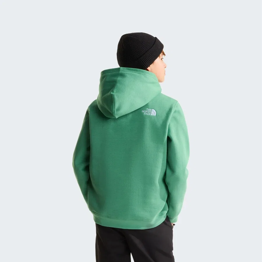 Спортивная толстовка The North Face цвета лайма — фото 3