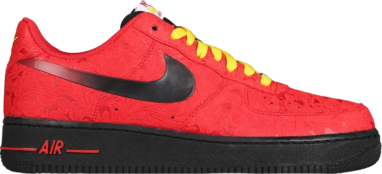 

Кроссовки Nike Air Force 1 Low 'Miami Heat', красный