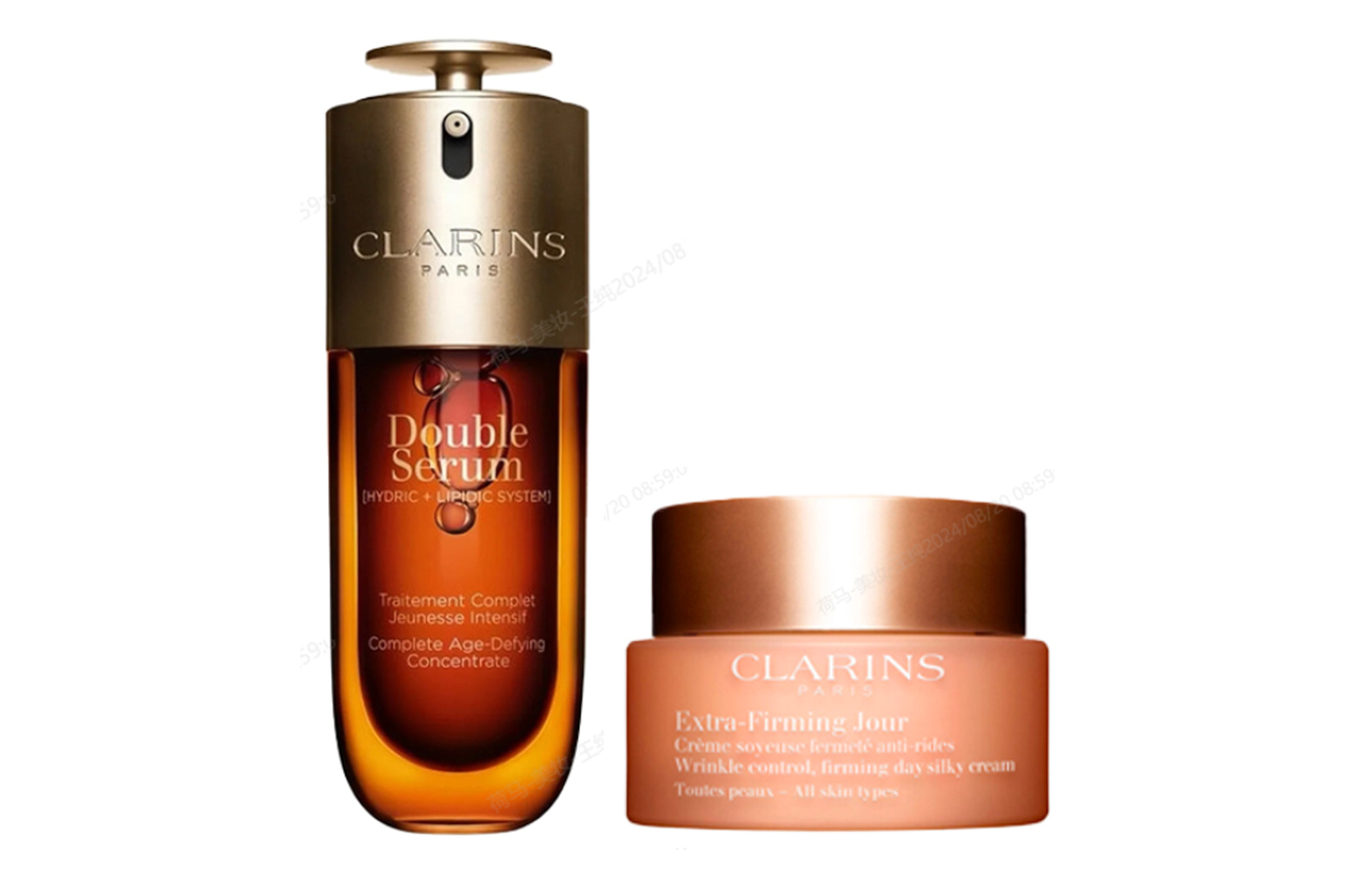 

JIAOYUNSHI новый восстанавливающий укрепляющий дневной крем набор для ухода успокаивающий увлажняющий 50мл+50мл CLARINS