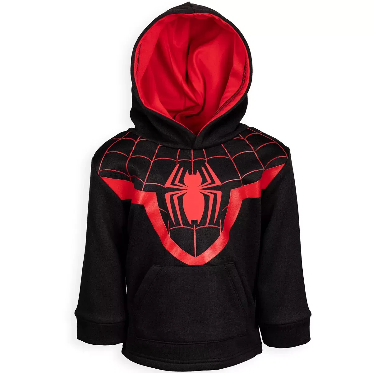 Детская худи с длинным рукавом с принтом Miles Morales Evergreen Classics, Miles Morales — фото 2