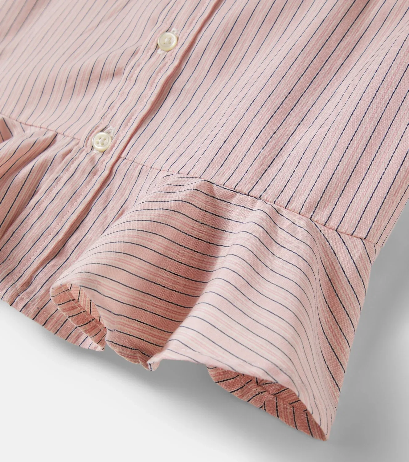 Блузка с рюшами и воротником Питер Пэн Polo Ralph Lauren Kids, розовый — фото 4