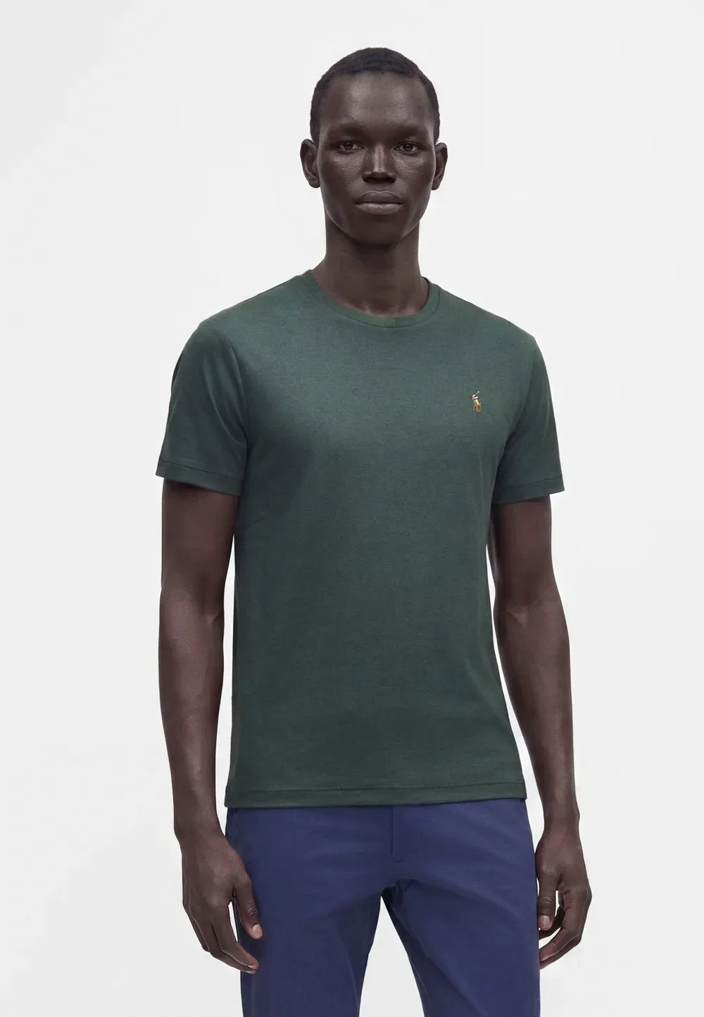 Футболка с коротким рукавом - базовая модель Polo Ralph Lauren, Scotch Pine Heather