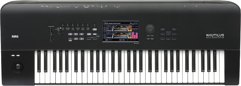 

Korg Nautilus 61 61-клавишная рабочая станция синтезатора NAUTILUS61