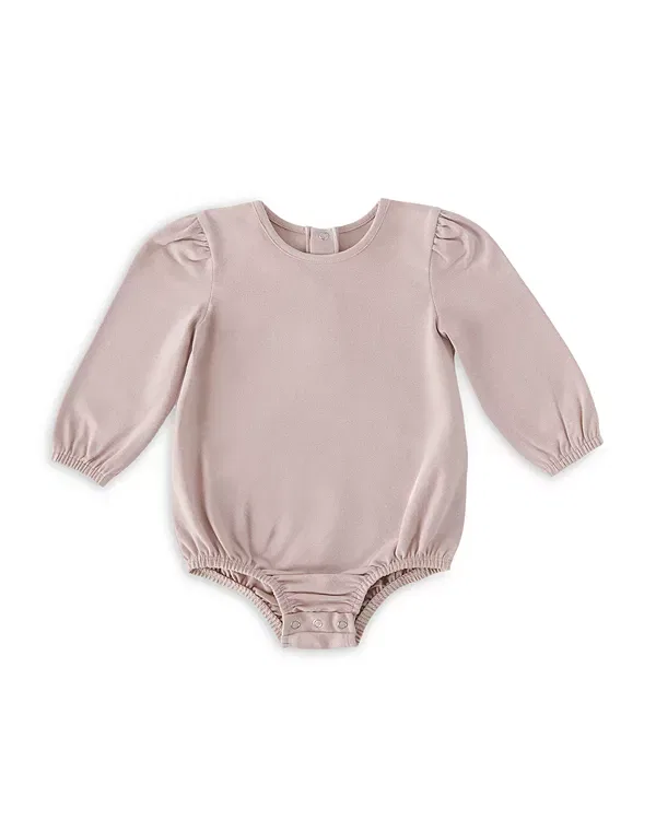 Детское боди с длинным рукавом Pehr, Pale Pink