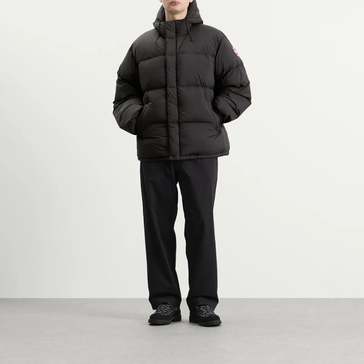 Пуховик Sterling Puffer Coat Canada Goose, Black — фото 4