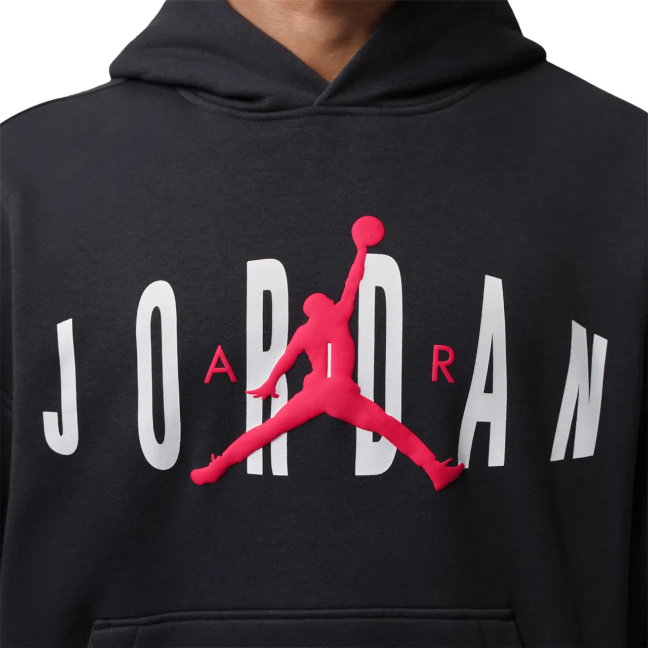 Мужской худи оверсайз с принтом Jordan Brooklyn GFX Oversized Pullover Hoodie Jordan, Black — фото 4