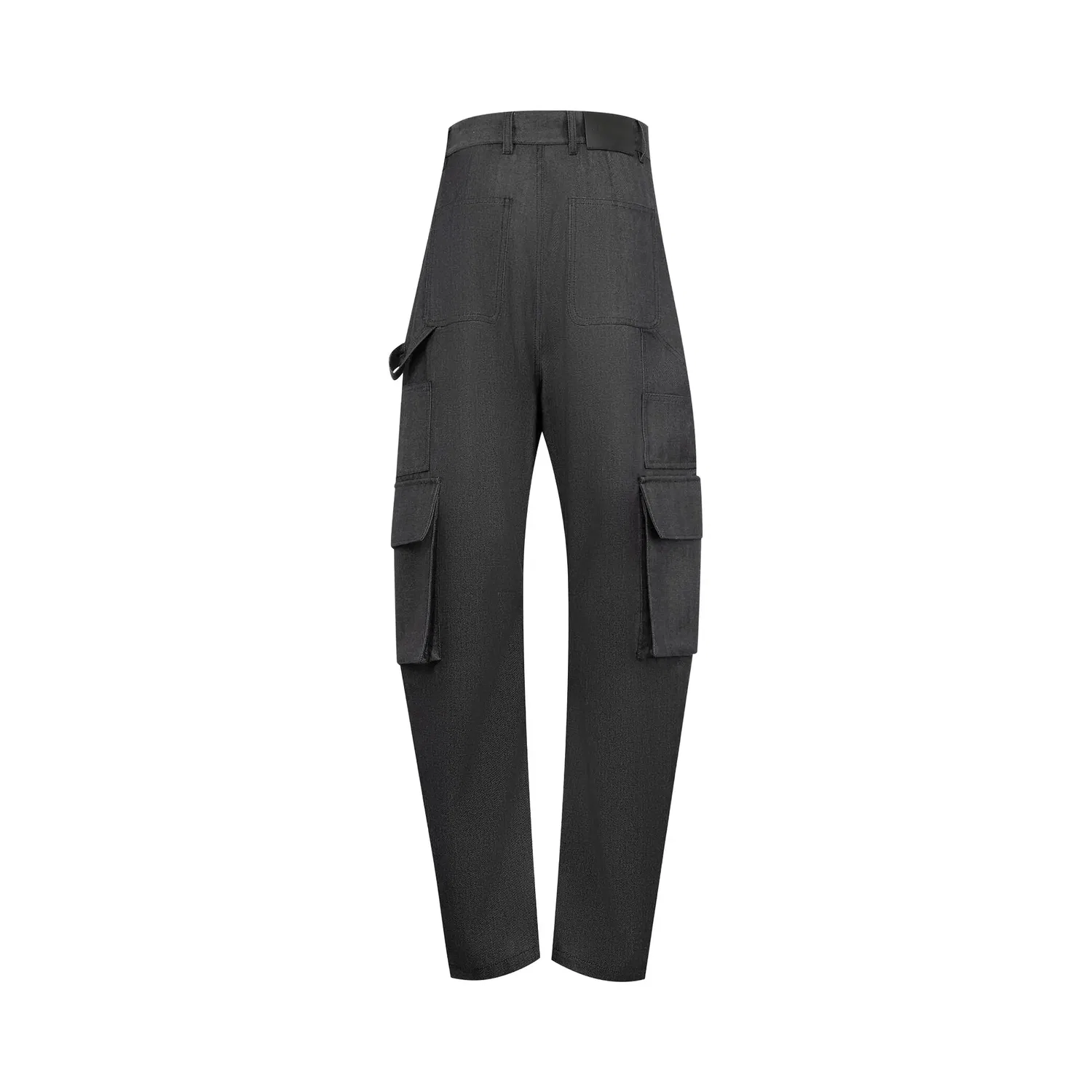 Брюки-карго свободного кроя Balenciaga, серый — фото 2
