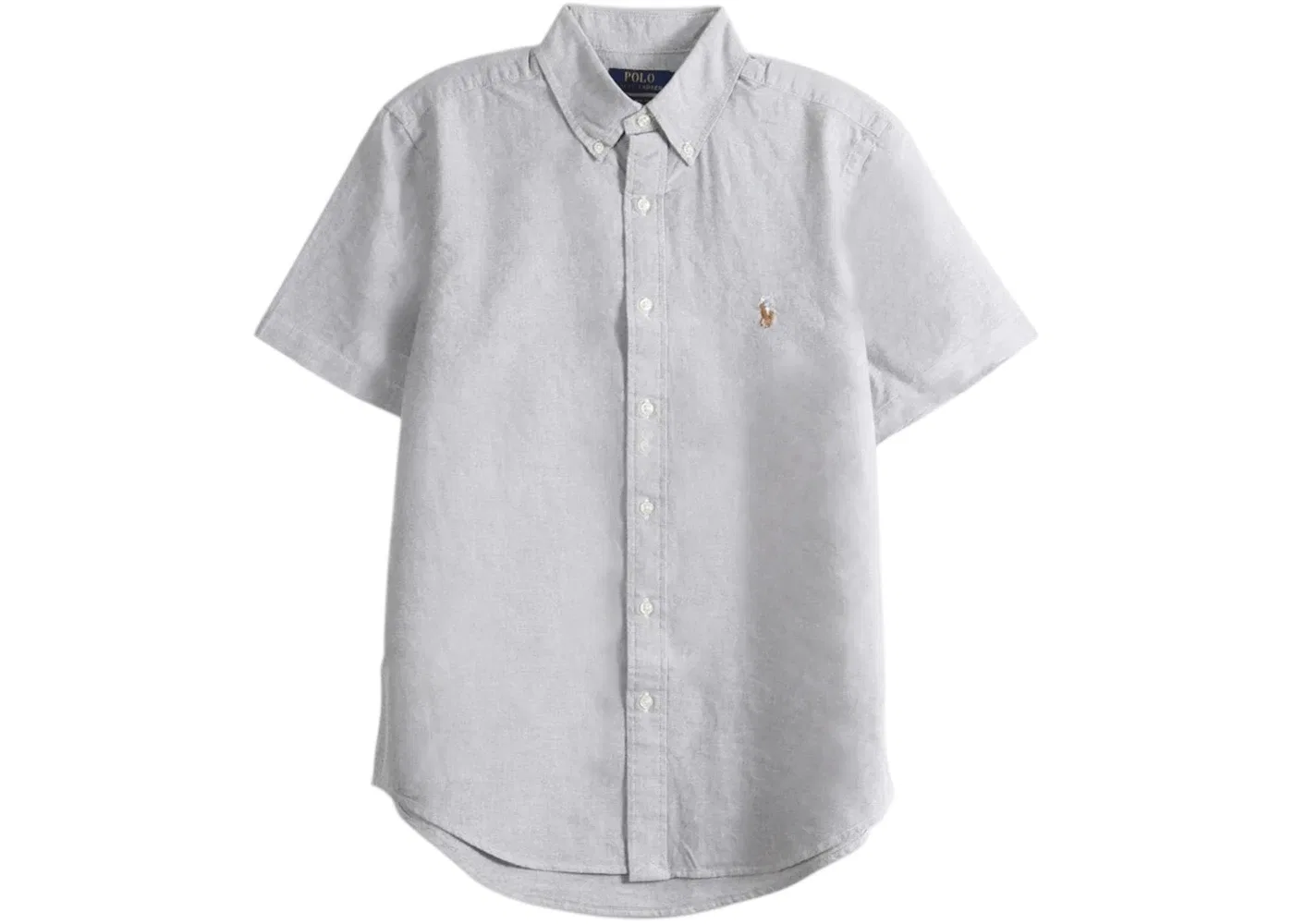 Мужская рубашка с коротким рукавом Polo Ralph Lauren Nutmeg Brown