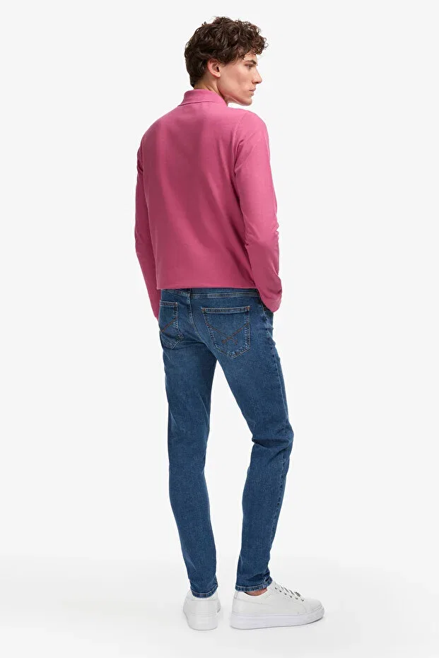 Мужские джинсы скинни U.S. Polo Assn., Blue — фото 4