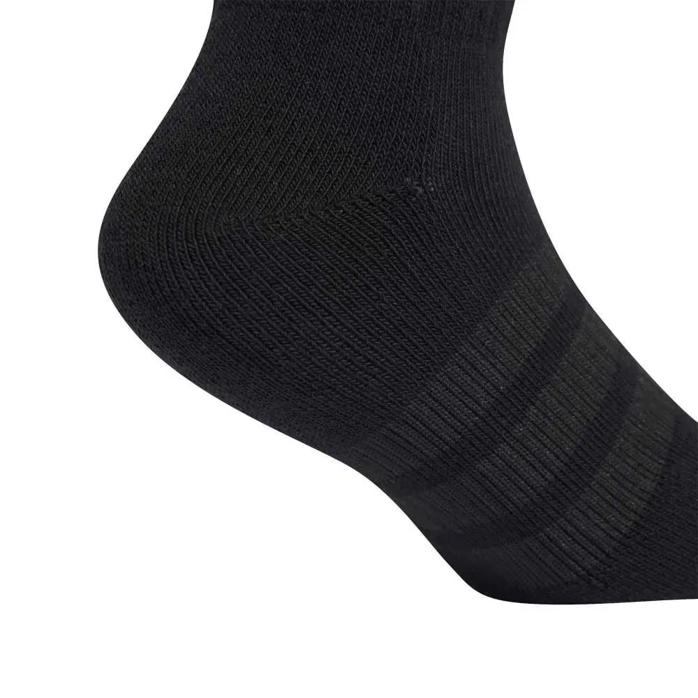 Детские носки с амортизацией Cushioned Sportswear Ankle Socks Adidas, Black — фото 2