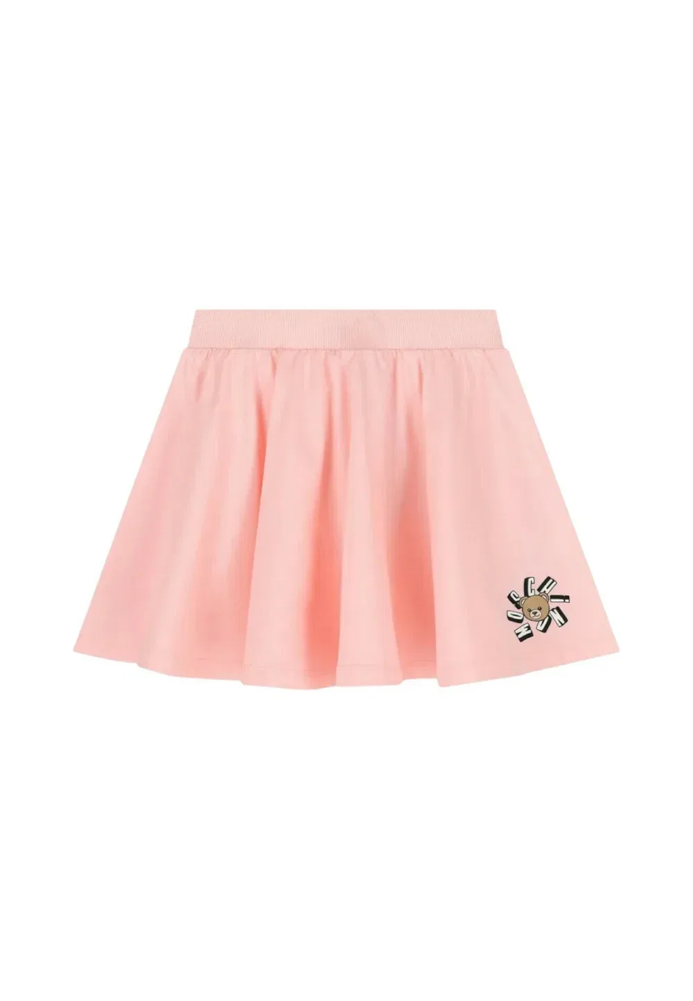 Gonna bambina hdj047_lca19 - плиссированная юбка Moschino, Rosa