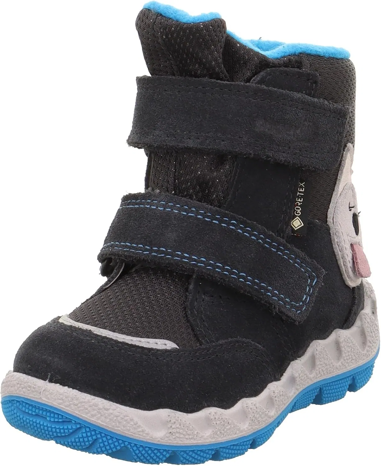 Детские зимние сапоги для девочек Modern Snow Superfit, Grey Turquoise