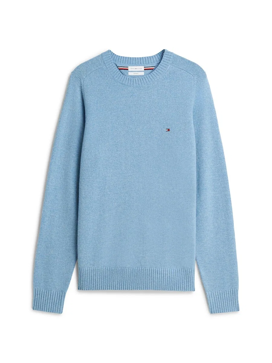 Свитер TOMMY HILFIGER, темно-синий, опаловый