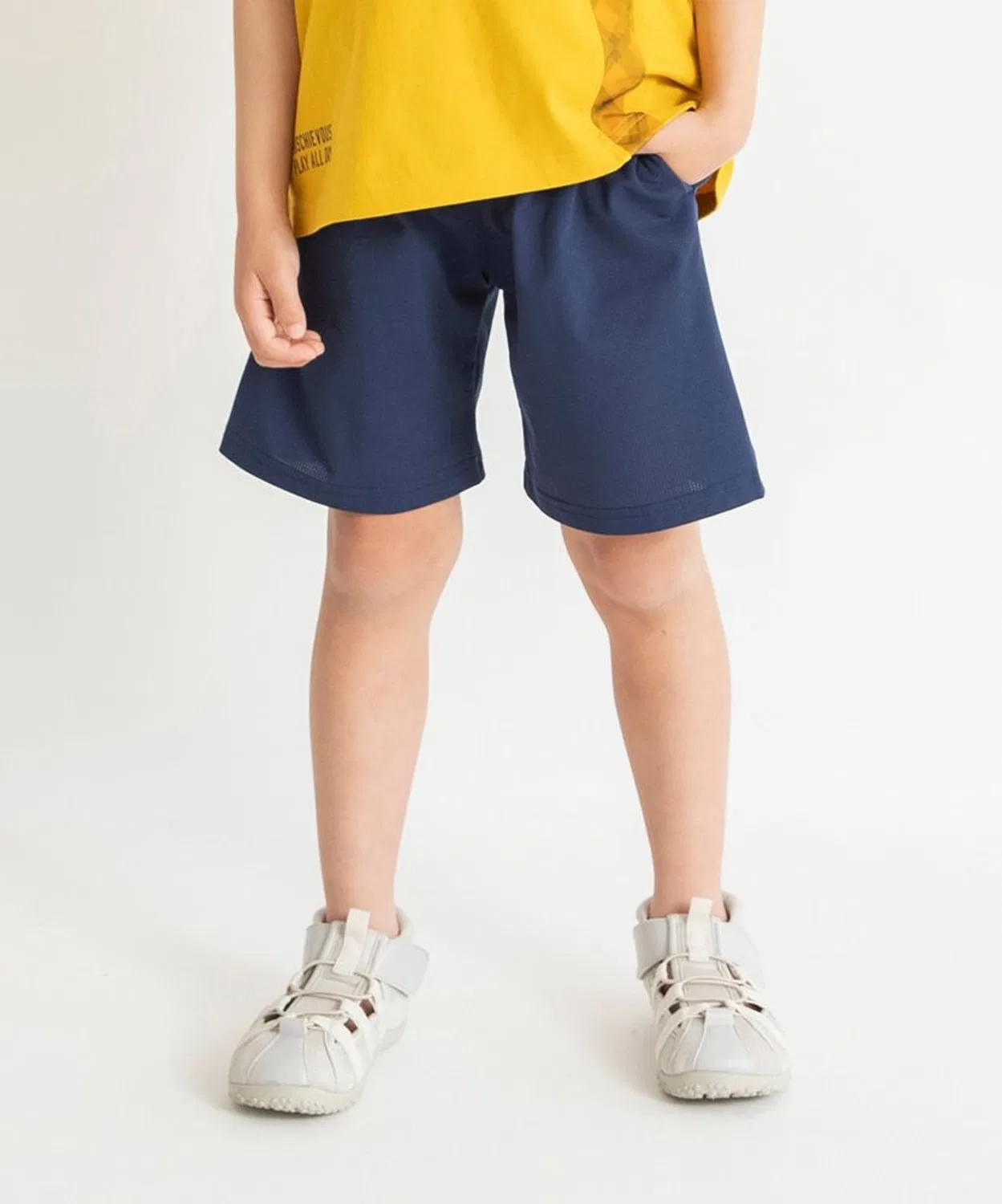 Детские шорты из сетки с длиной до колена Branshes, Navy