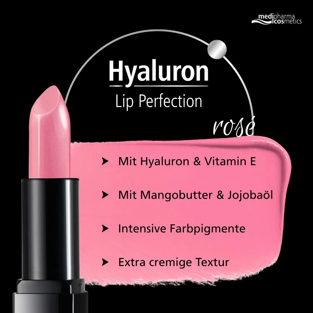 Губная помада Hyaluronic Lip Perfection Rosé Medipharma Cosmetics, 4 г, Rosé — фото 3