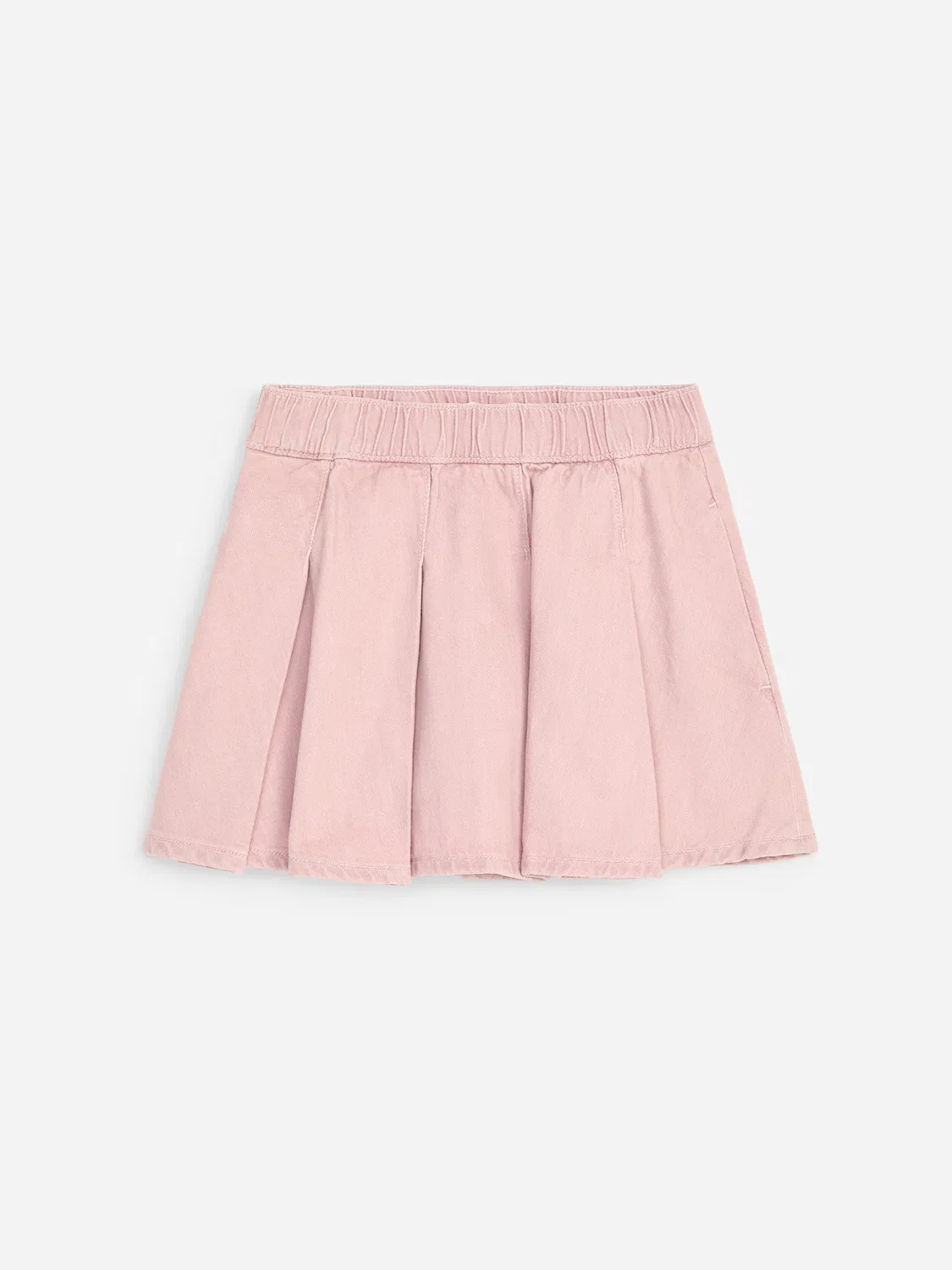Плиссированная юбка из саржи Arket, Rosa