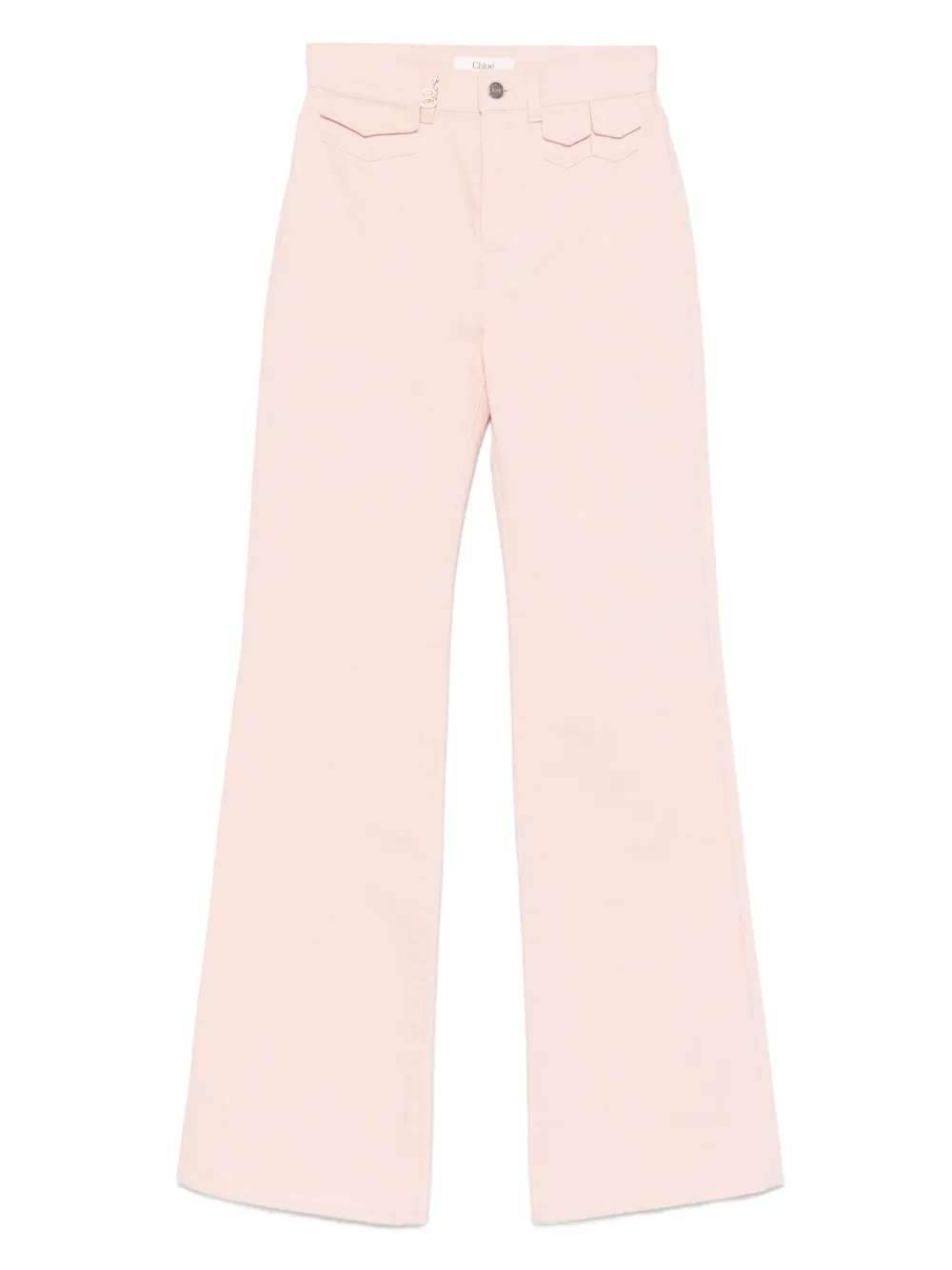 

Расклешенные джинсы CHLOÉ, розовый