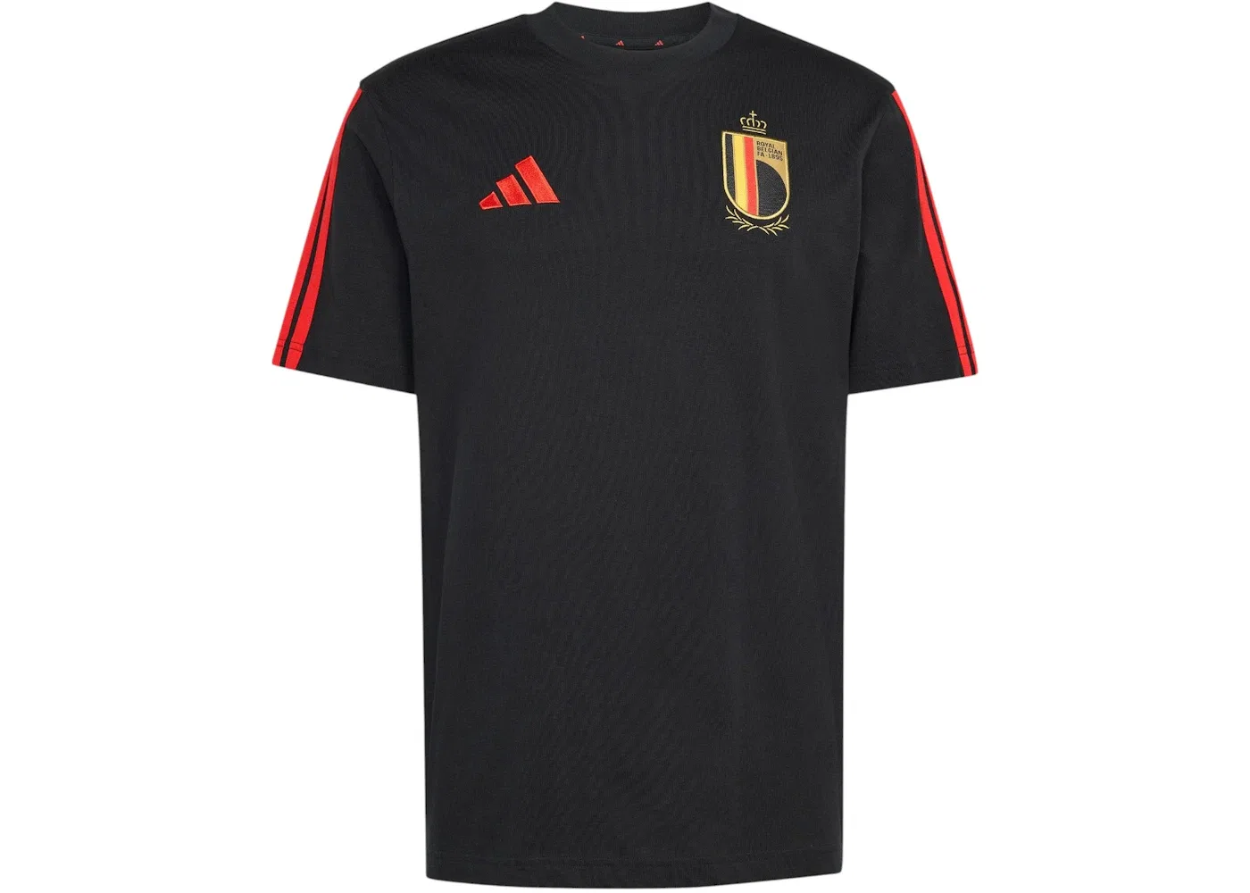 Мужская футболка с длинным рукавом Adidas Belgium DNA T-Shirt, Black