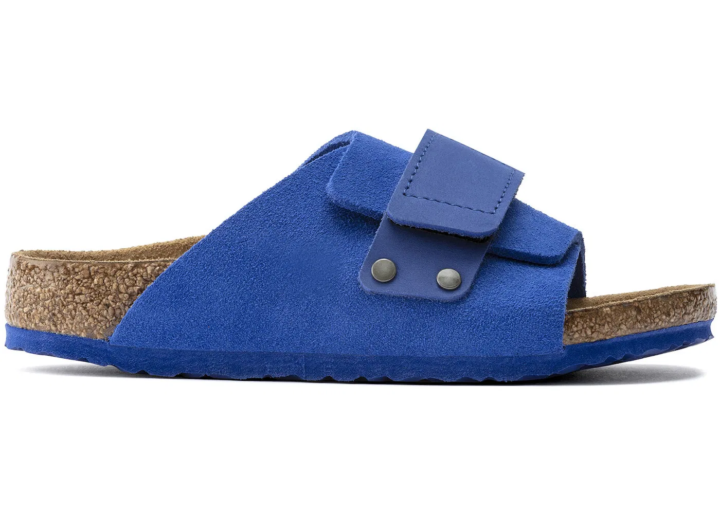 Детские сандалии-слайды с регулировкой Birkenstock Kyoto, Ultra Blue