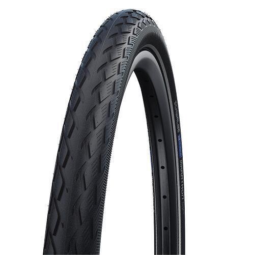 

Проволочная шина Marathon — 28x1,65 дюйма — GreenGuard — светоотражающие полосы — черная SCHWALBE, черное серебро