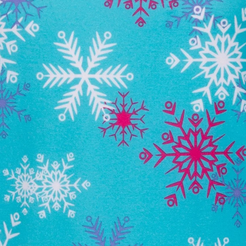 Термобелье с принтом с длинным рукавом Originals Print Base Layer Crew Hot Chillys, Atoll Snowflakes — фото 2