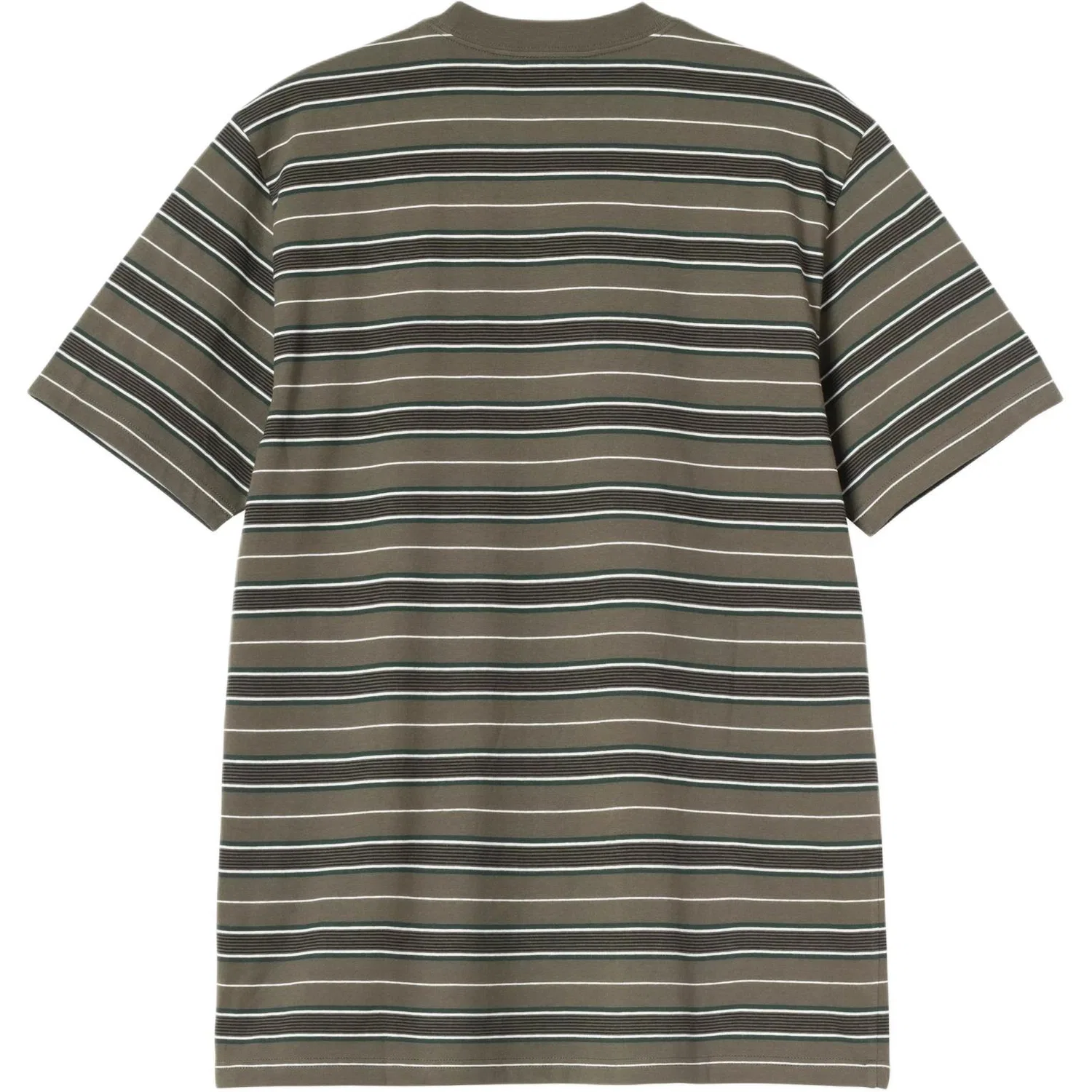 Детская футболка с длинным рукавом Carhartt WIP, Stripes Green — фото 3