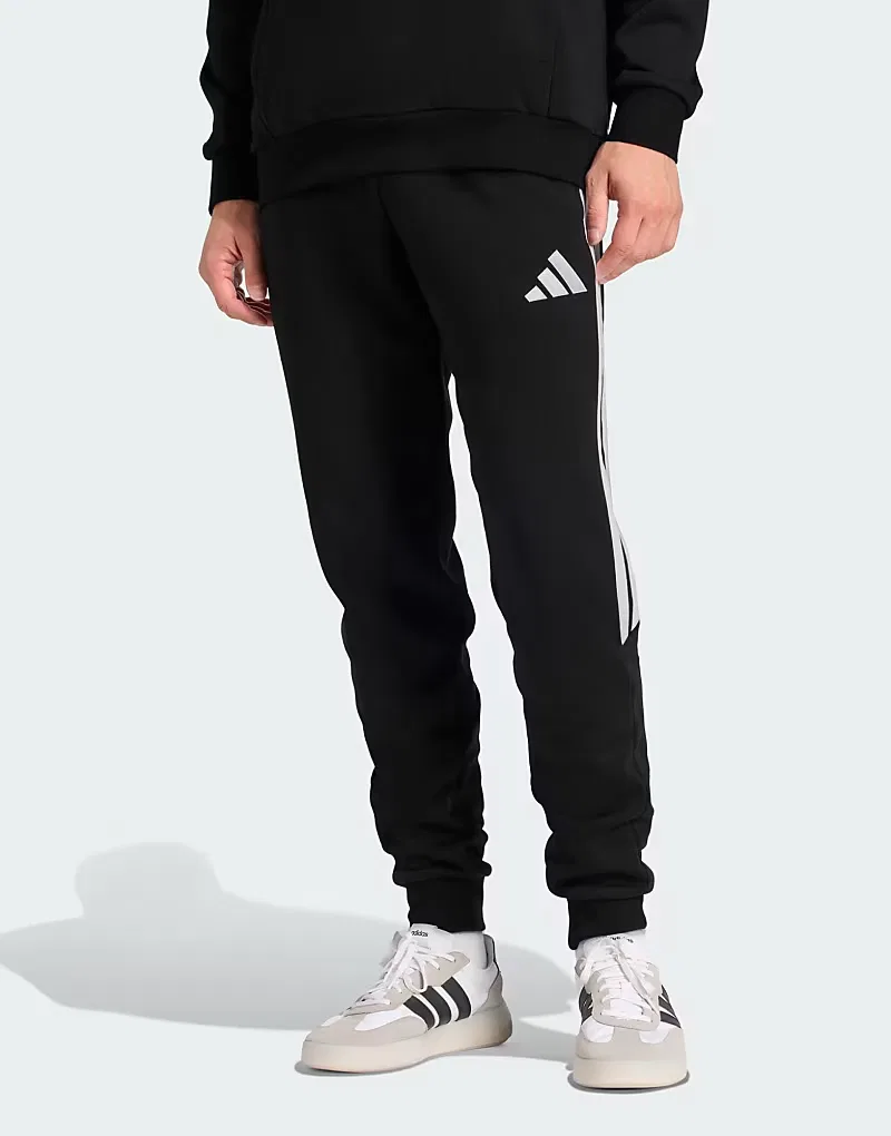 Спортивные брюки Adidas Performance Tiro26 league в черно-белом цвете