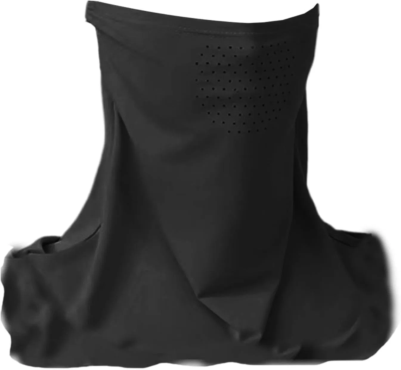 Маска для лица солнцезащитная, UPF 50+, Polyester, Eisseide, Schwarz Generisch