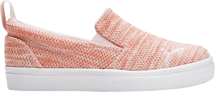 

Кроссовки Puma Bari Slip-On Knit Little Kid Rosette, розовый