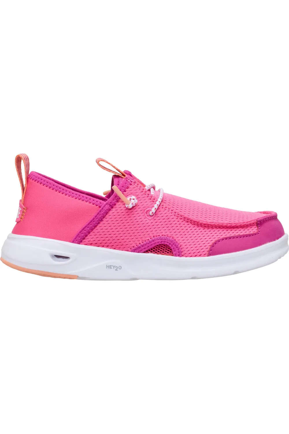 Детские кеды слипоны водонепроницаемые Wally HEY2O Mesh Slip-On Hey Dude, Fandango Pink — фото 3