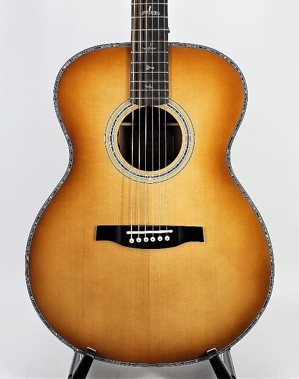 

Paul Reed Smith PRS TE50E Tonare Acoustic Electric Без выреза Ситка Ель Верхняя дека Клен Нижняя дека Paul Reed Smith PRS TE50E Tonare Electric Non-Cutaway Sitka Top Maple Back