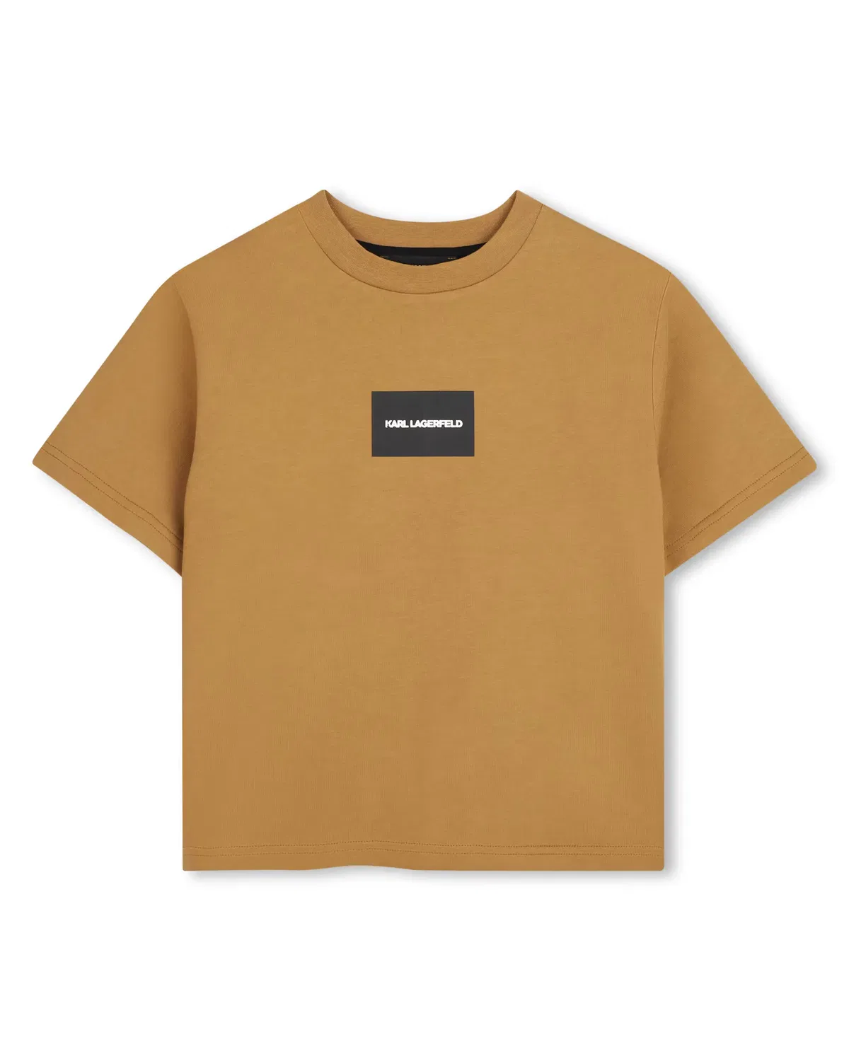 Детская футболка для мальчиков с коротким рукавом с принтом Karl Lagerfeld Kids, Borgoña