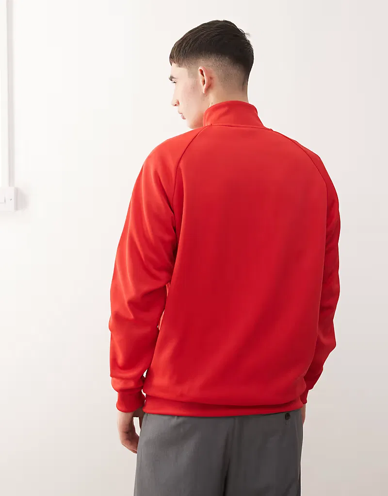 Куртка Adidas Football Liverpool на молнии, красно-белая — фото 3