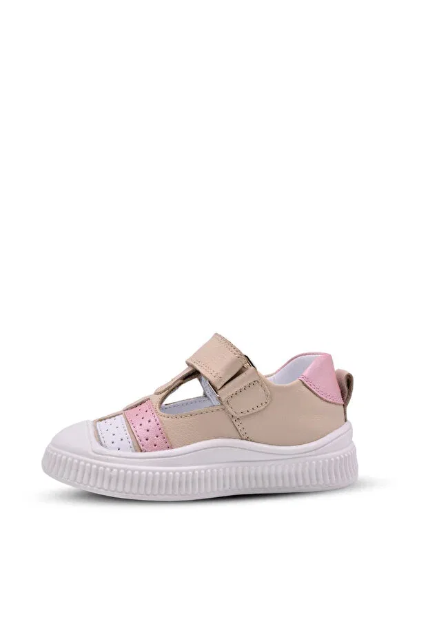 Детские туфли для мальчиков из натуральной кожи Havana Kids A More, Beige — фото 4