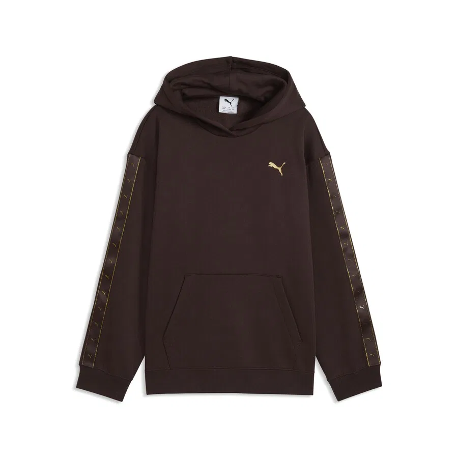 Толстовка PUMA 'Essentials' шоколадного цвета