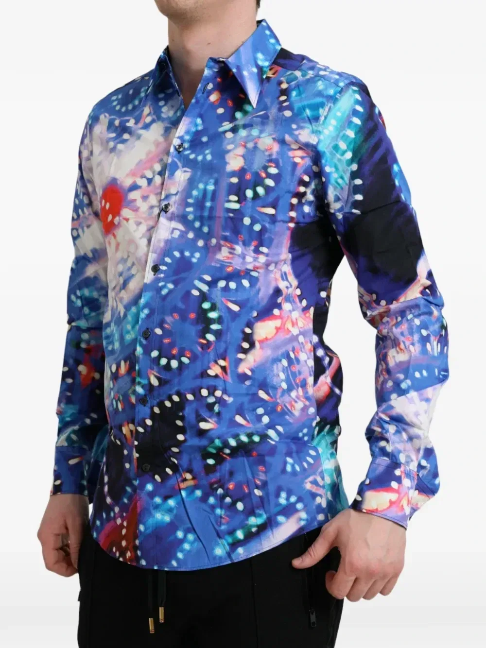 Рубашка Luminarie Martini DOLCE & GABBANA, синий — фото 2