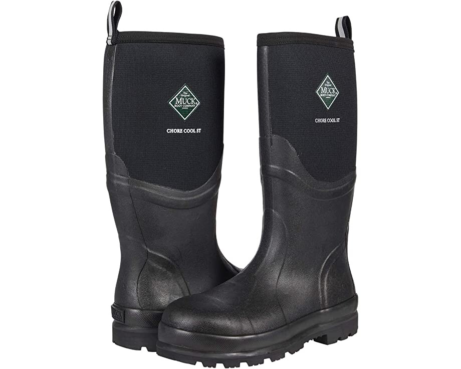 Ботинки Muck Chore Cool 16" St The Original Muck Boot Company, черный
