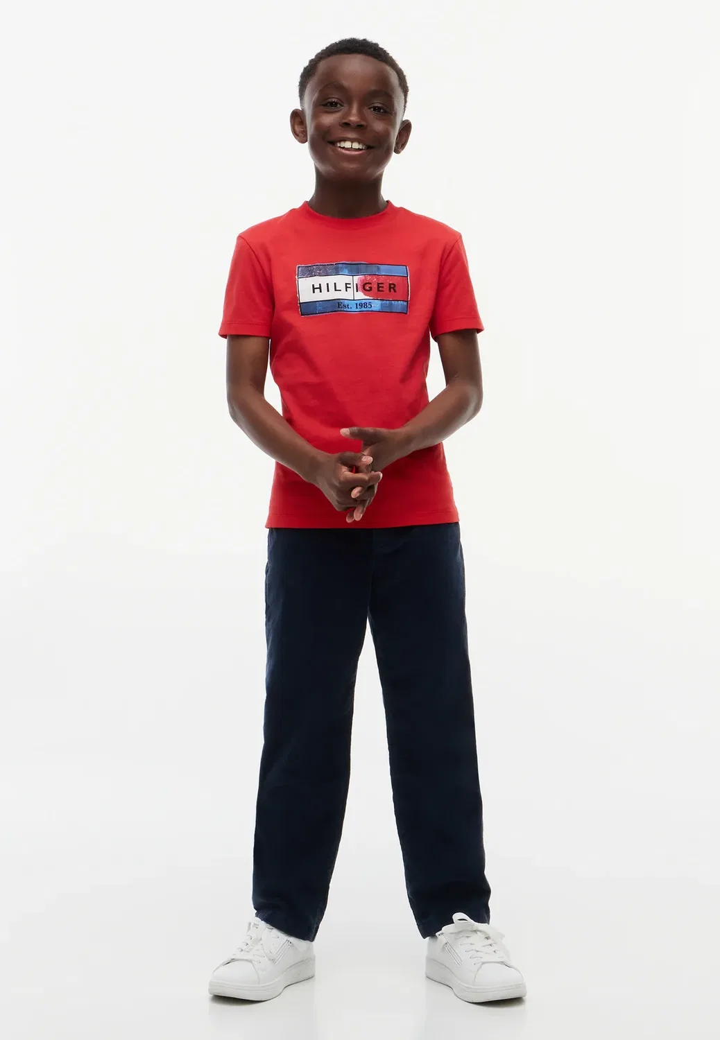 Футболка унисекс с принтом флага от Hilfiger Tommy Hilfiger, Red Glare — фото 2