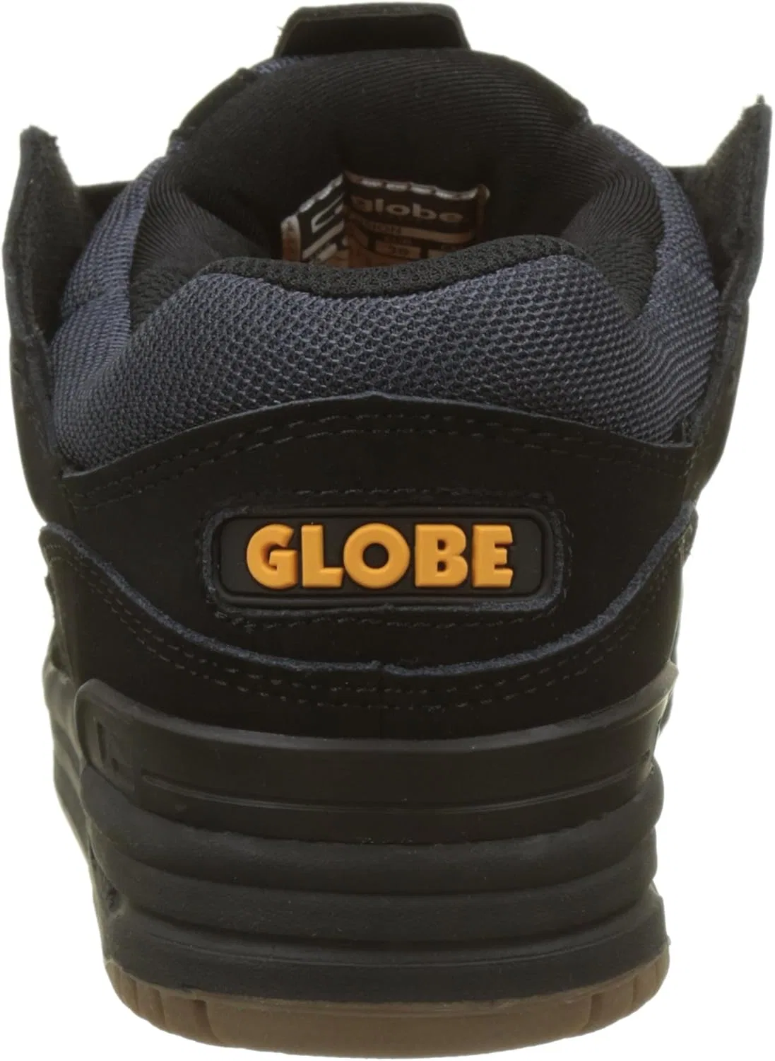 Мужские скейтбордные кроссовки Globe Fusion, Multicoloured Black Ebony Orange — фото 3
