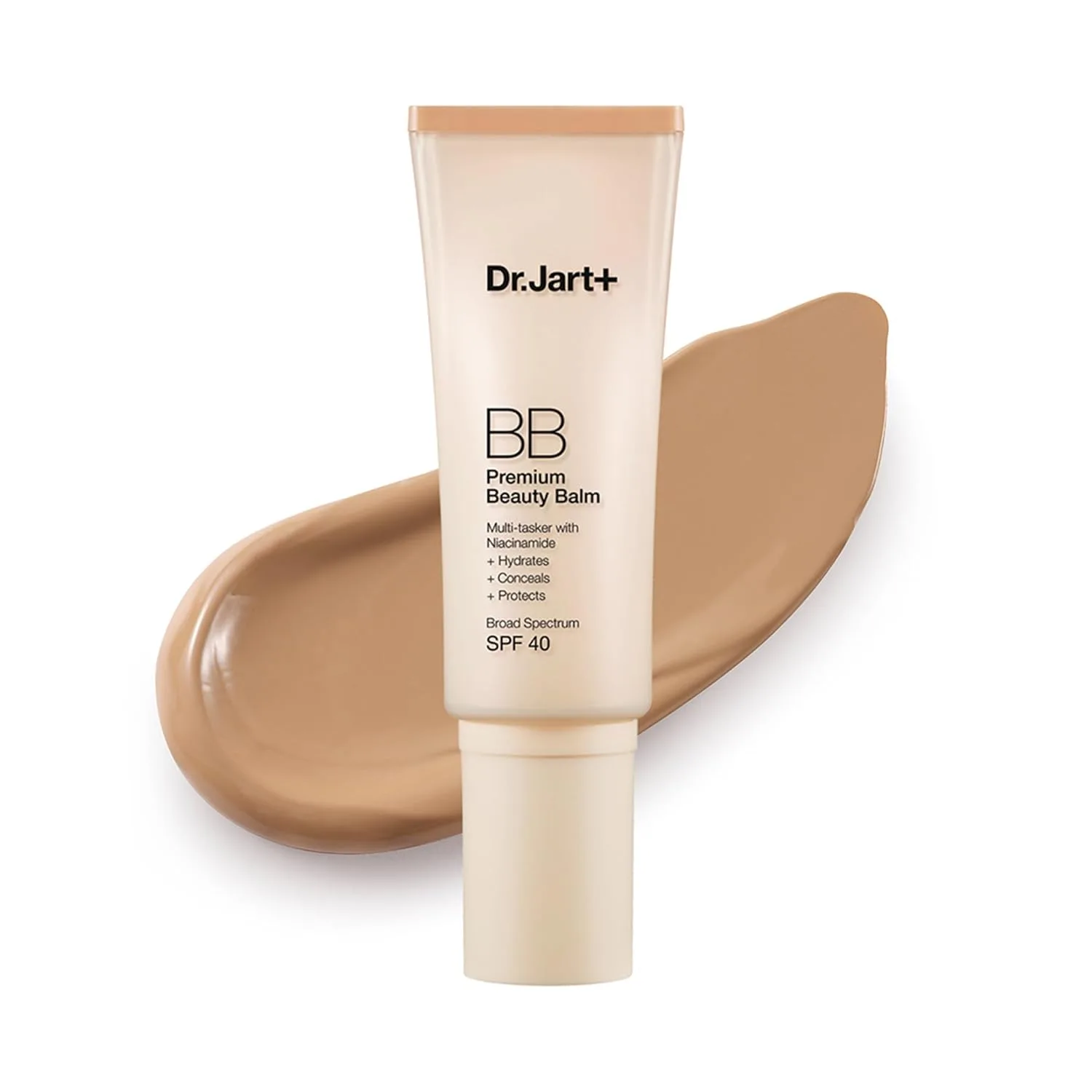 Dr.Jart+ Premium BB Корейский тонирующий увлажняющий крем с SPF 40 и ниацинамидом | BB-крем | Тонирующий крем | Корейская косметика, 1,35 жидких унций, 03 - Light Medium - Medium