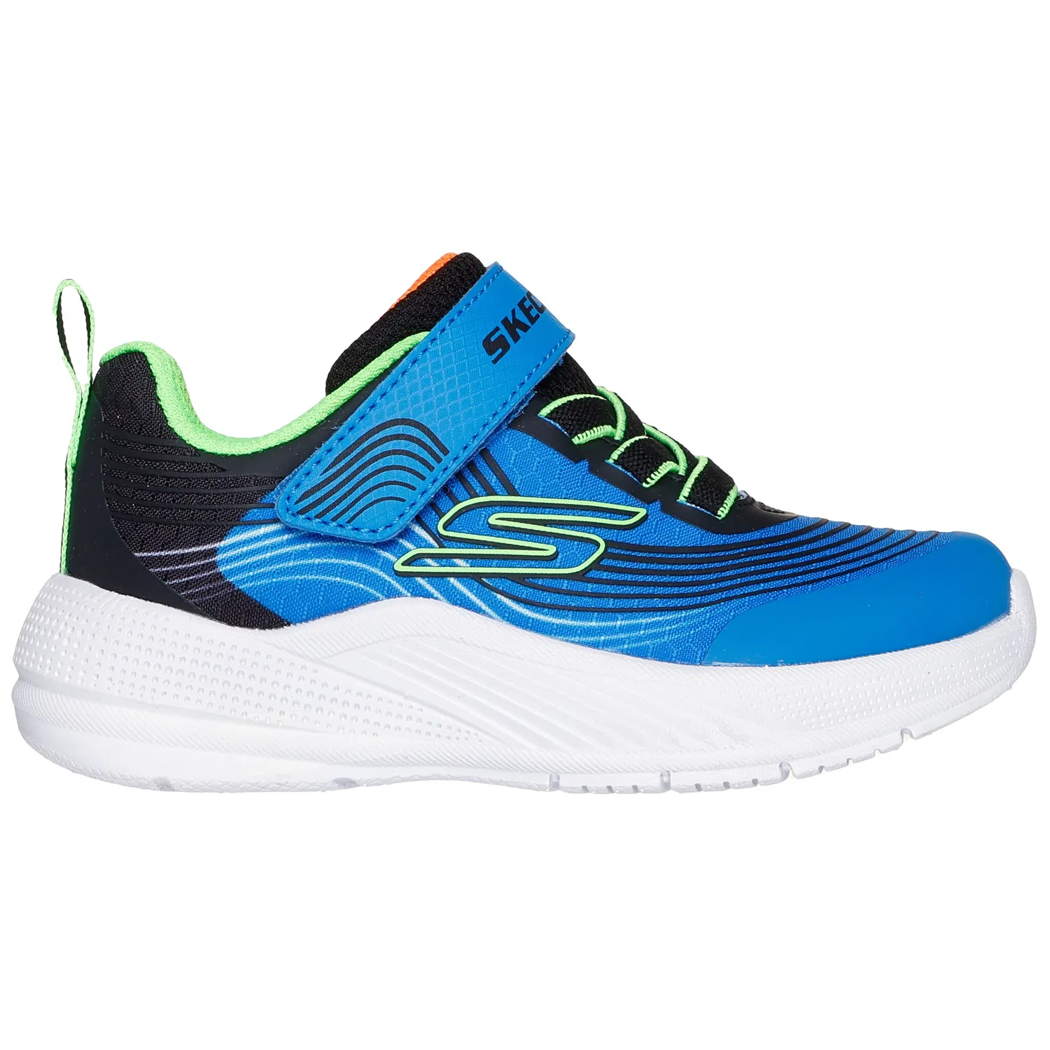 Детские кроссовки с логотипом Skechers MICROSPEC ADVANCE, Blue — фото 4