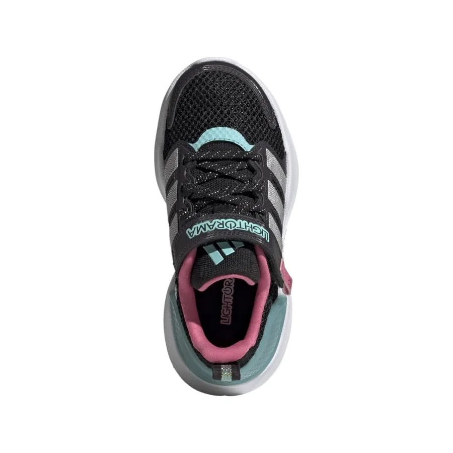 Детские спортивные кроссовки Lightorama Rnr adidas, Черный — фото 3