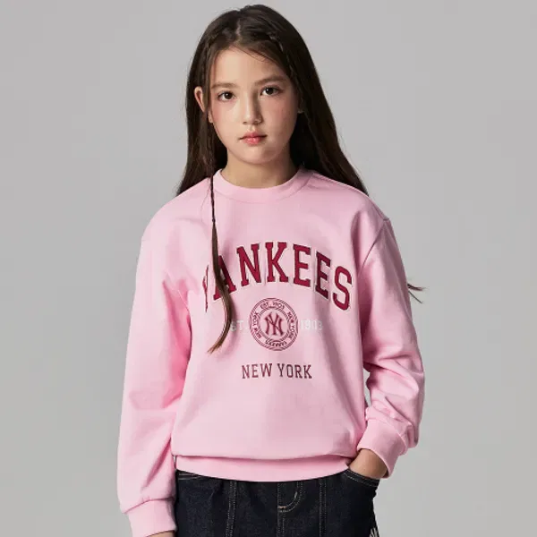 Свитшот Varsity с логотипом Mlb Kids, navy — фото 3