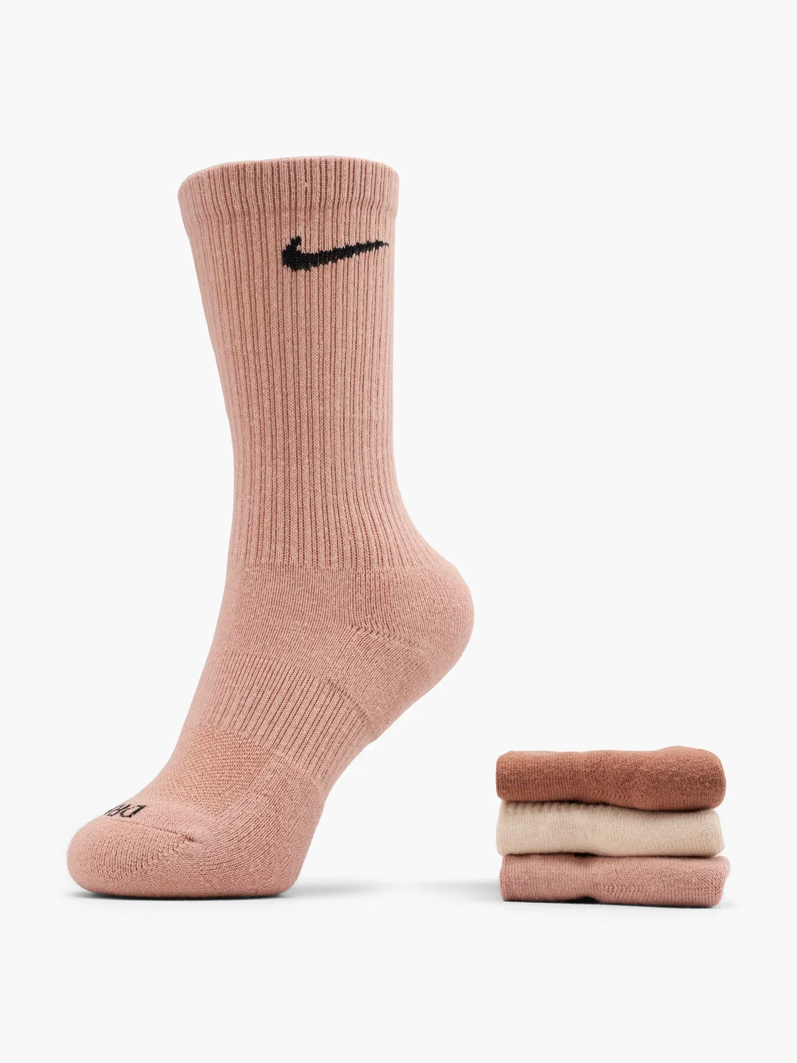 Женские носки 3 пары Nike, оранжевый