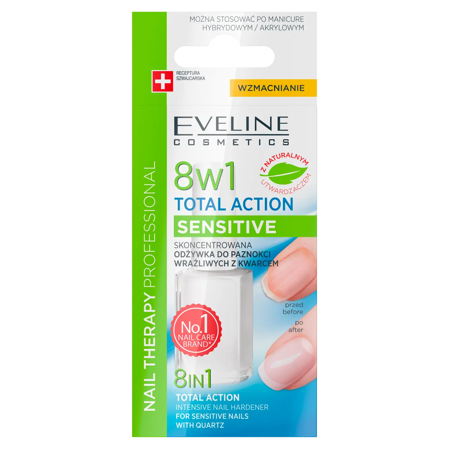 

Eveline Cosmetics Nail Therapy Professional кондиционер для ногтей 8в1, 12 мл