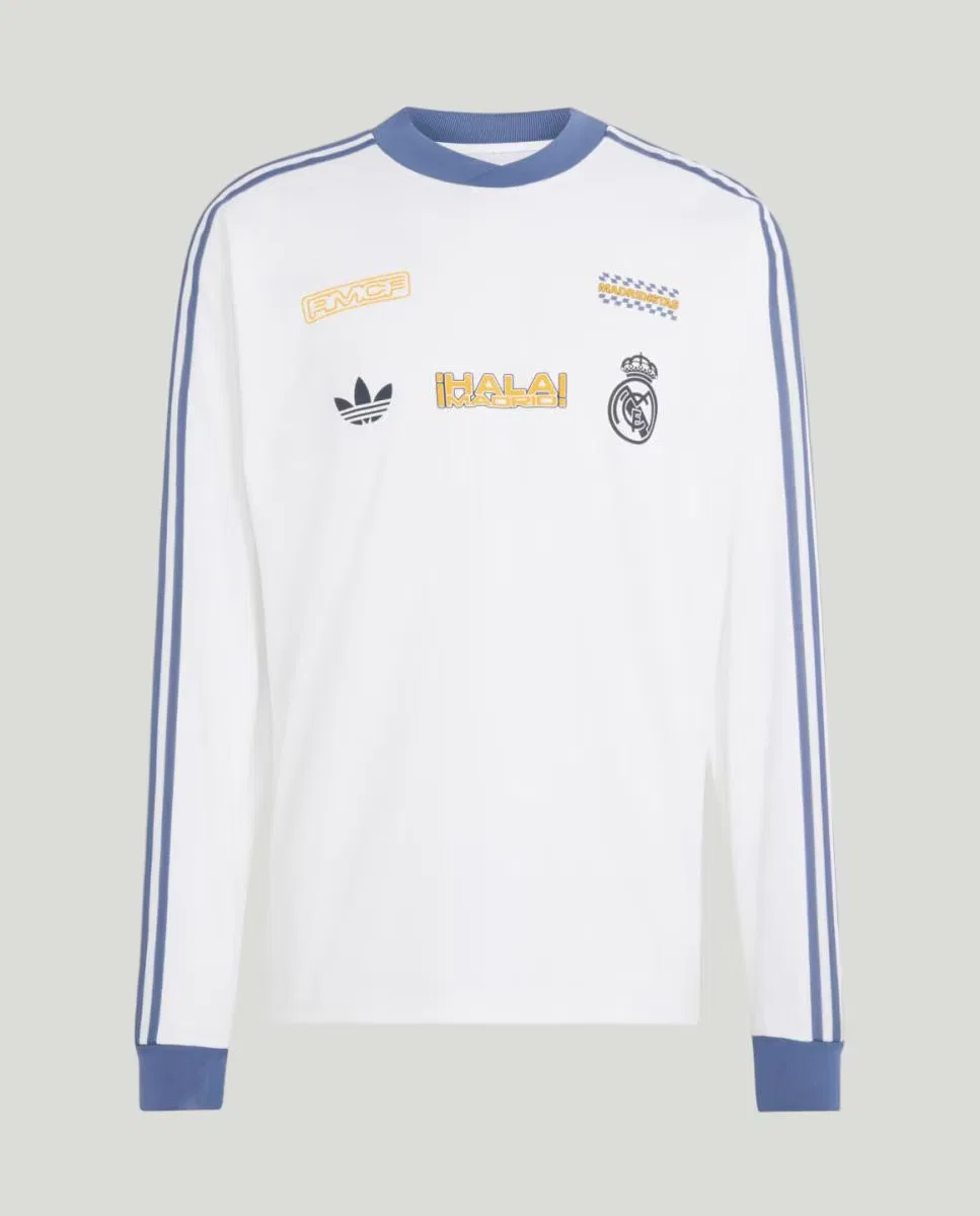 Мужская футболка, Lifestyle Real Madrid CF 2026-2027, adidas, белый