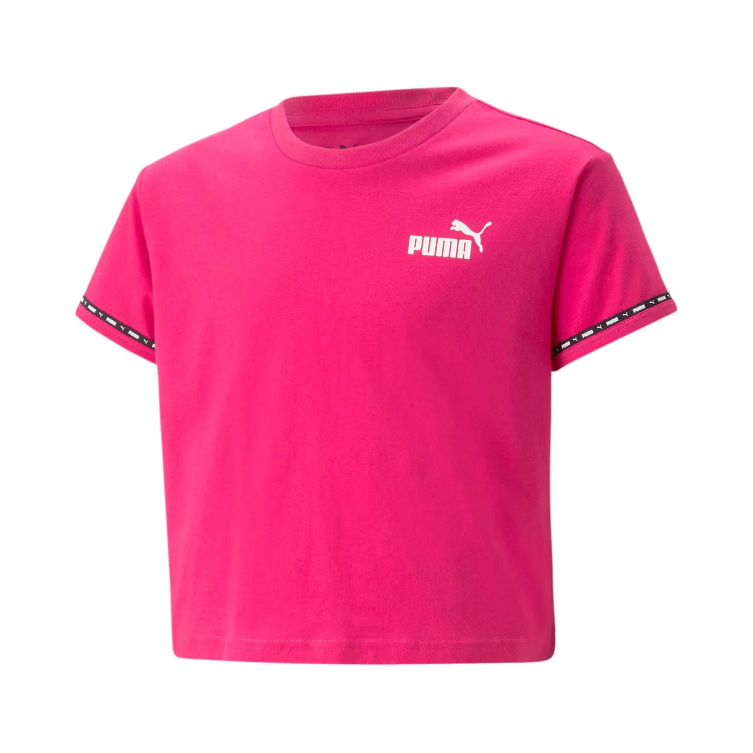 Детское футболка-поло с принтом Power Tape Tee G Puma, Rosa