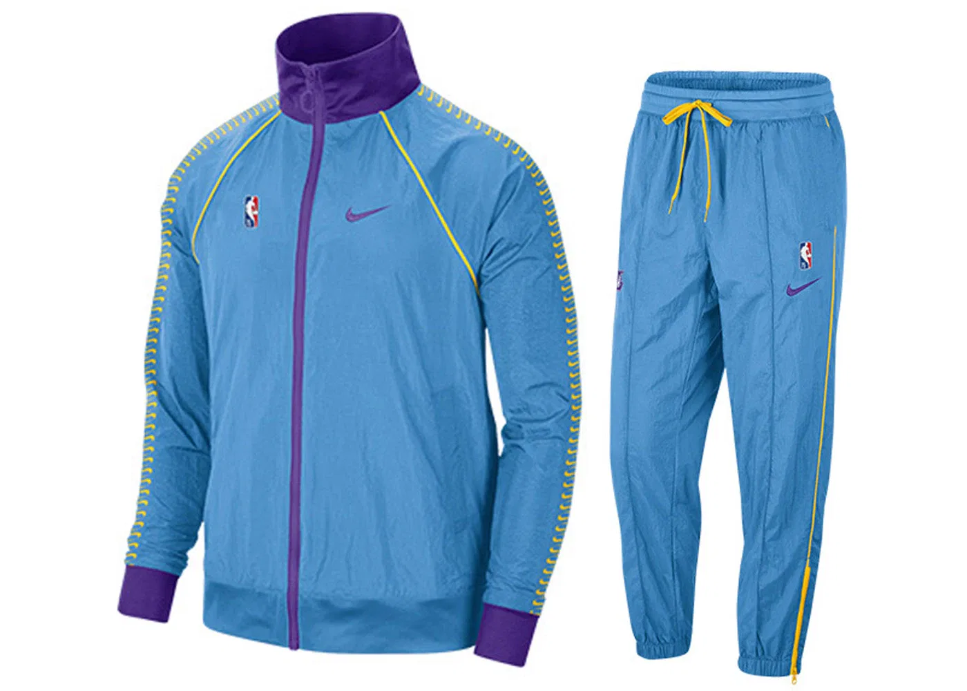 Мужской спортивный костюм с логотипом Los Angeles Lakers Nike, синий
