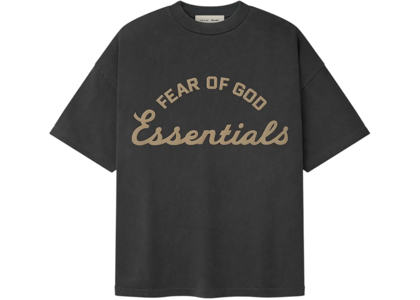 Мужская футболка с коротким рукавом Fear of God Essentials Tee, Faded Iron Grey